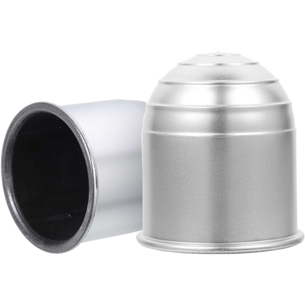 2Pcs Weatherproof Trailer Hitch Ball Cover Set, Rustproof Towball Protector Caps For Trucks Rvs Boats 9092120543292