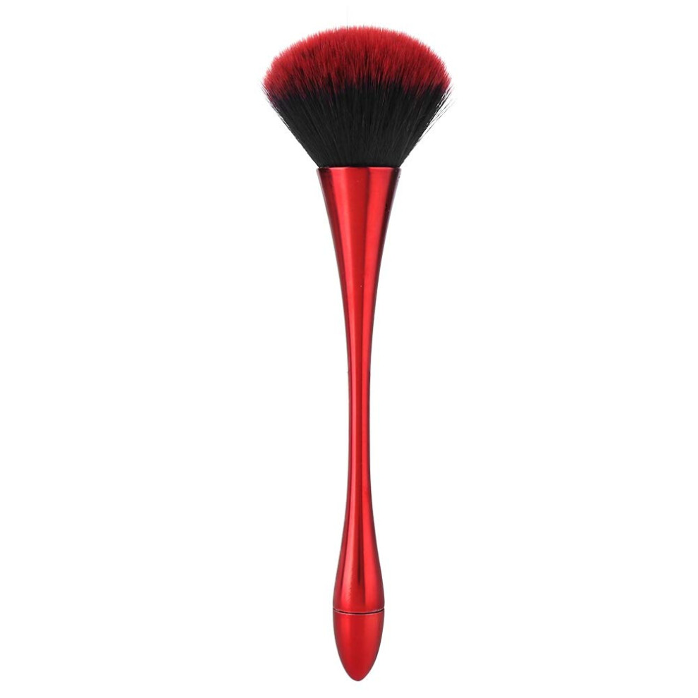 Nail Dust Brush with Soft Dense Bristles for Professional Nail Art and Face Powder Makeup 2#