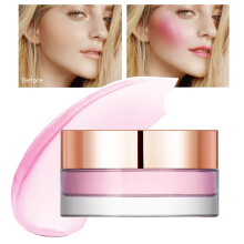 Color Changing Liquid Blush with Matte Cream Finish for Cheeks and Lips Waterproof (#3)