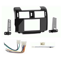 Car Stereo Installation Kit for Toyota 4Runner 20142019, Single and Double DIN, OEM Factory Match