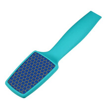 Foot File for Dead Skin Removal, Pedicure Foot Scrubber, Ergonomic Grip, Wet and Dry Use, Blue