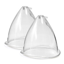 Vacuum Butt Lifting Cups Extra Large 80ml Breast Enhancement Therapy for Spa and Home Use