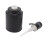 Manual 300ML Black Circular Soap Dispenser 7