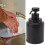 Manual 300ML Black Circular Soap Dispenser 15