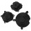 3pc Matte Black Engine Guard for ZX-10R 2011-2021 12