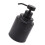 Manual 300ML Black Circular Soap Dispenser 8