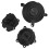 3pc Matte Black Engine Guard for ZX-10R 2011-2021 1