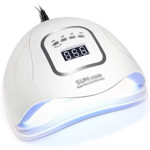 150W Professional Nail Lamp UV LED Nail Dryer with 45 Beads, LCD Timer and Auto Sensor for Gel