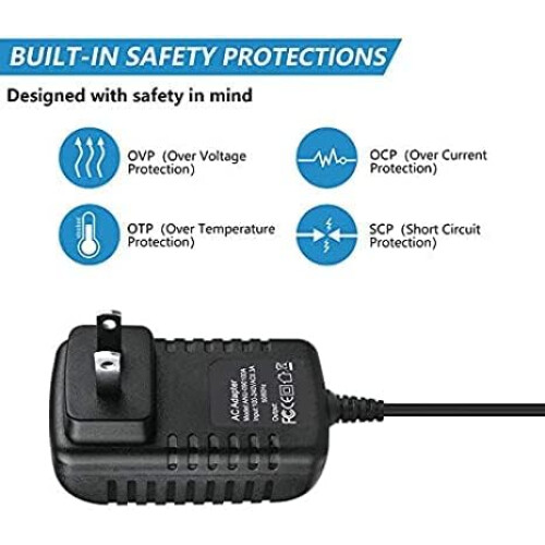 AC DC Adapter 100240V Fast Charging for Polaroid PMID705 PMID705X Tablet 1