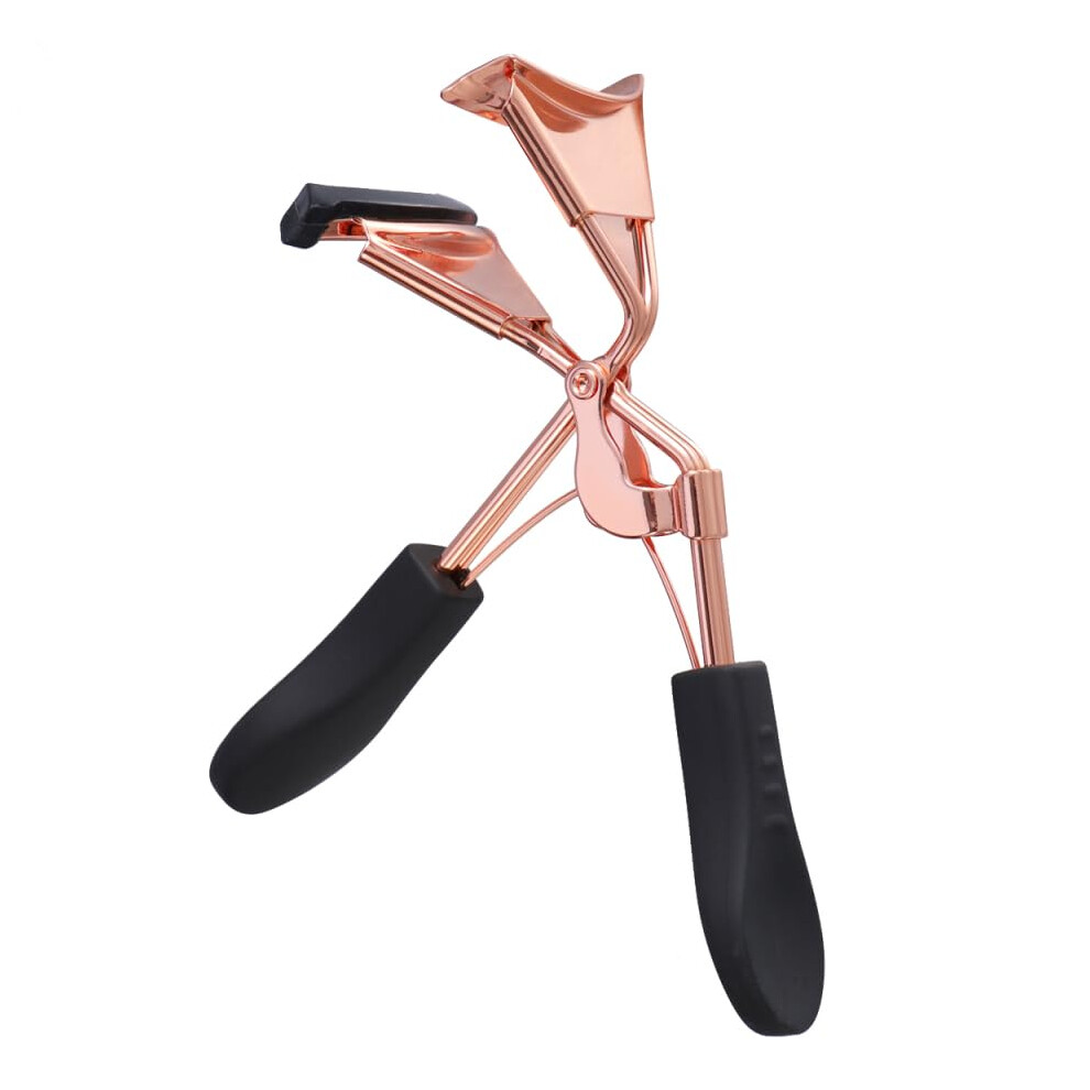 Gold Rose Eyelash Curler For All Eye Shapes With Ergonomic Handle And Precise Curling Pressure