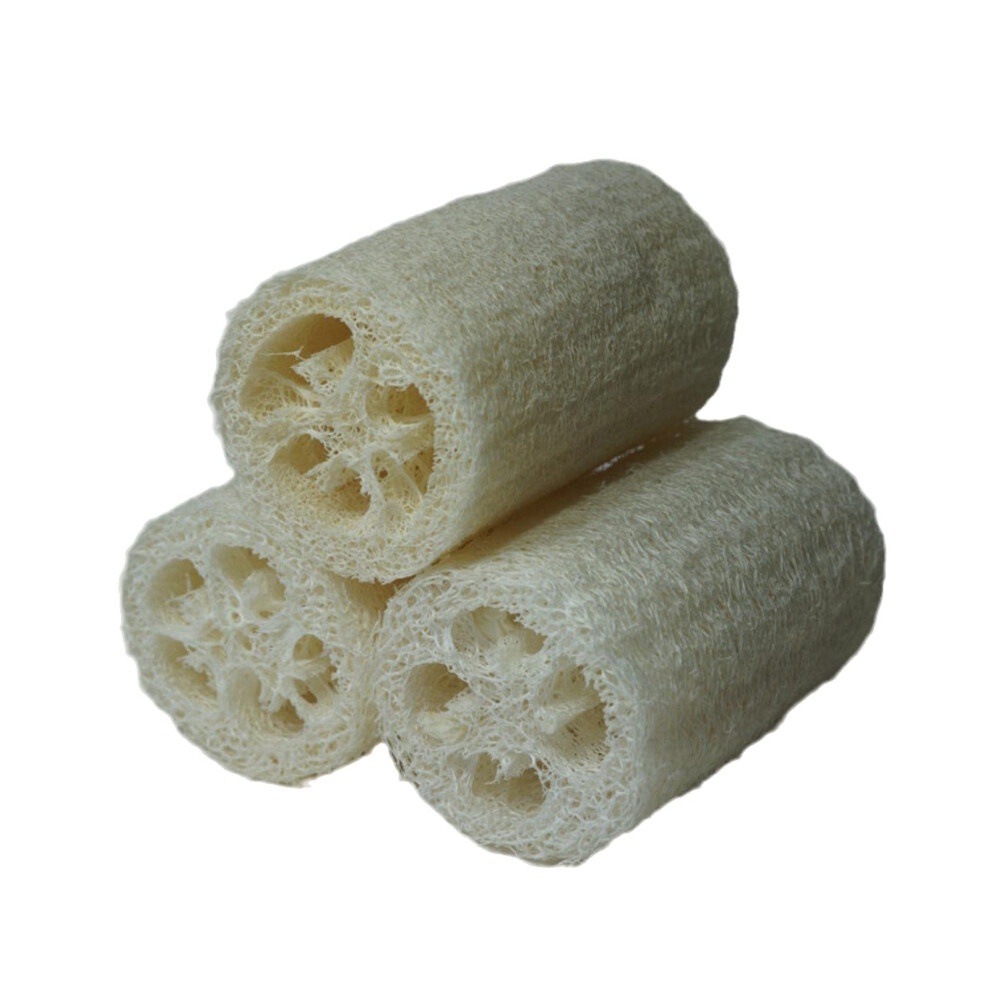Natural Loofah Sponge for Gentle Daily Exfoliation, EcoFriendly Bath Scrubber for Men and Women