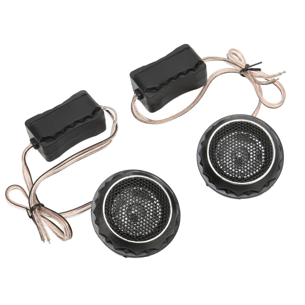 140W Dome Car Tweeters 2 Way Speakers With Crisp Treble Sound, Universal Fit For All Cars 9113335829466