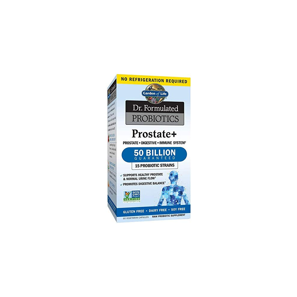 Garden Of Life Dr. Formulated Probiotics Prostate+ 60 Veg Capsules