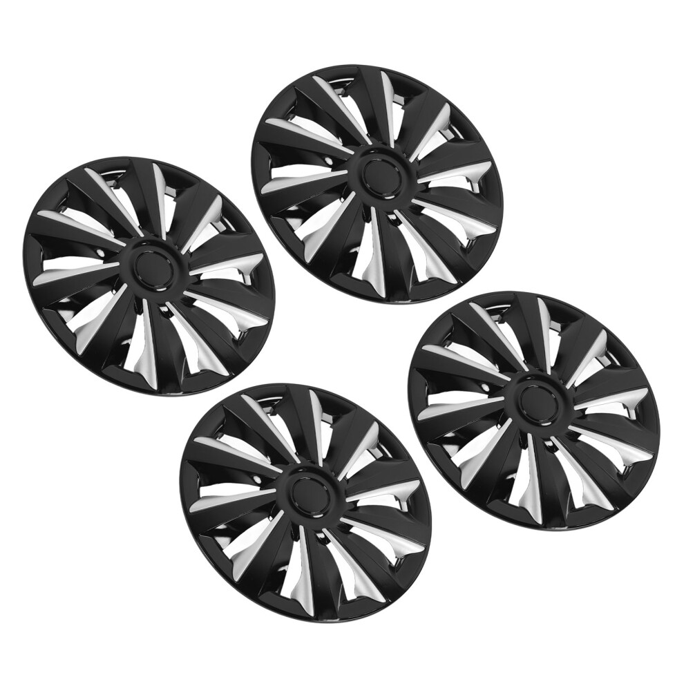 4Pcs Hubcaps Snap On 15In Steel Wheel 7055741516429