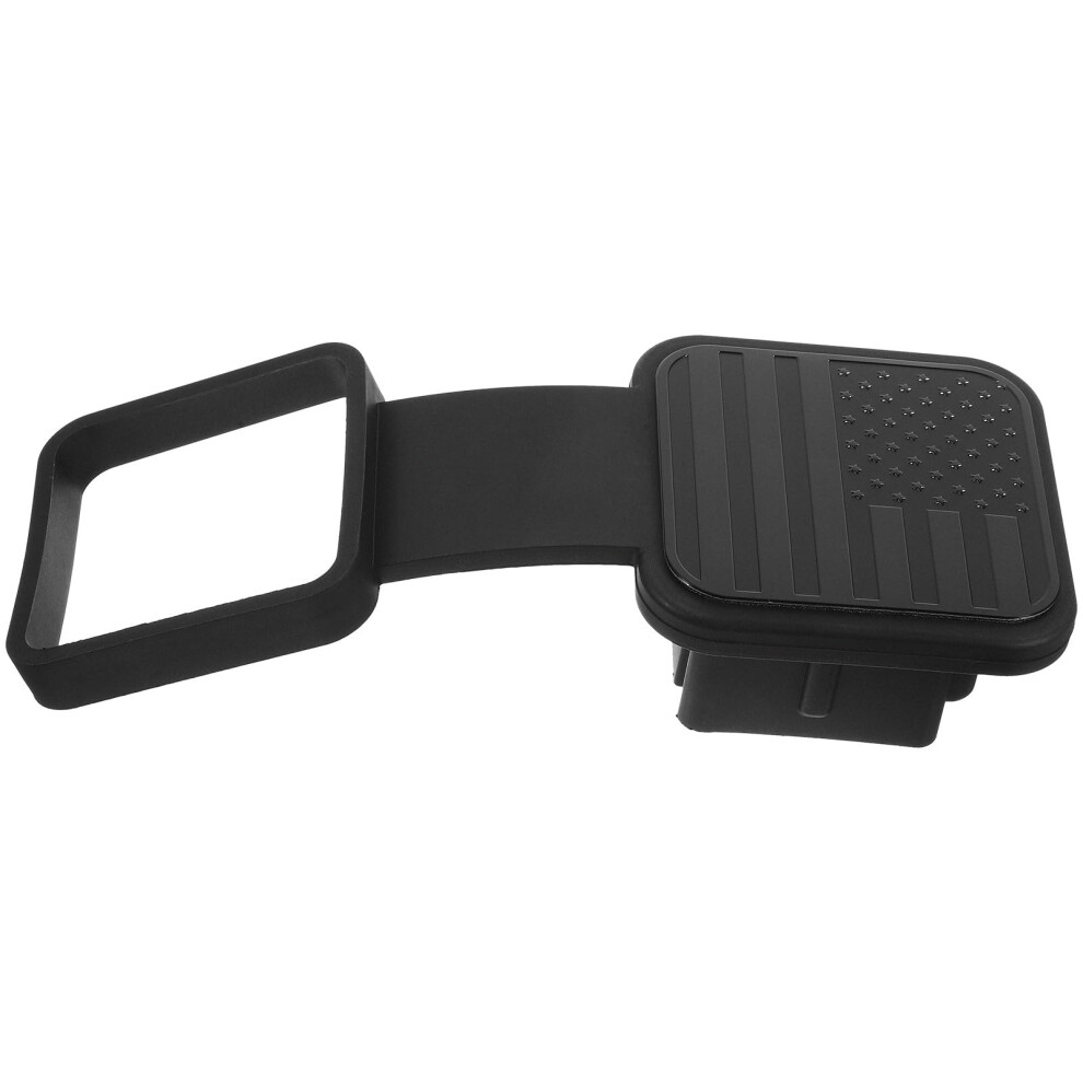 Weatherresistant Trailer Hitch Cover With Secure Fit, Heavyduty Receiver Plug For Trucks And Suvs Black 9169991702209