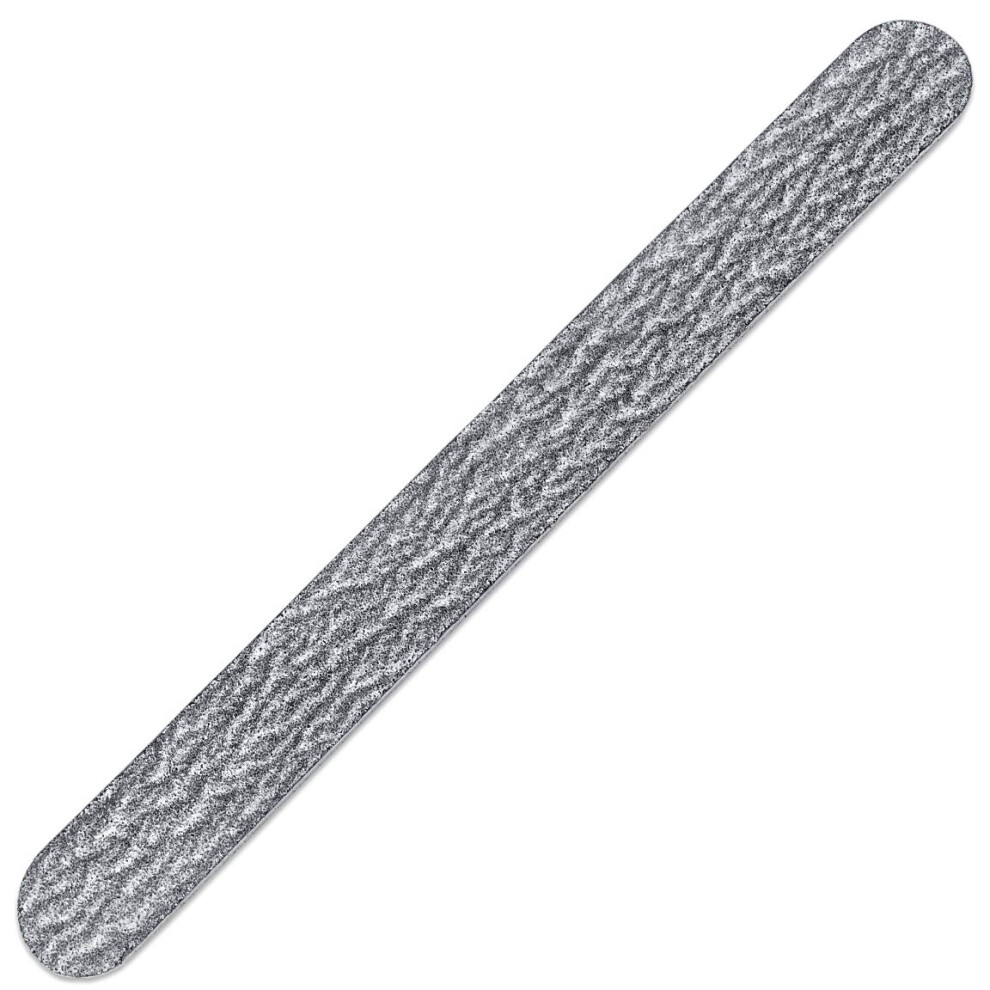 Emery Board Nail File 100/180 Grit Double Sided Zebra Pack of 10 for Acrylic and Natural Nails
