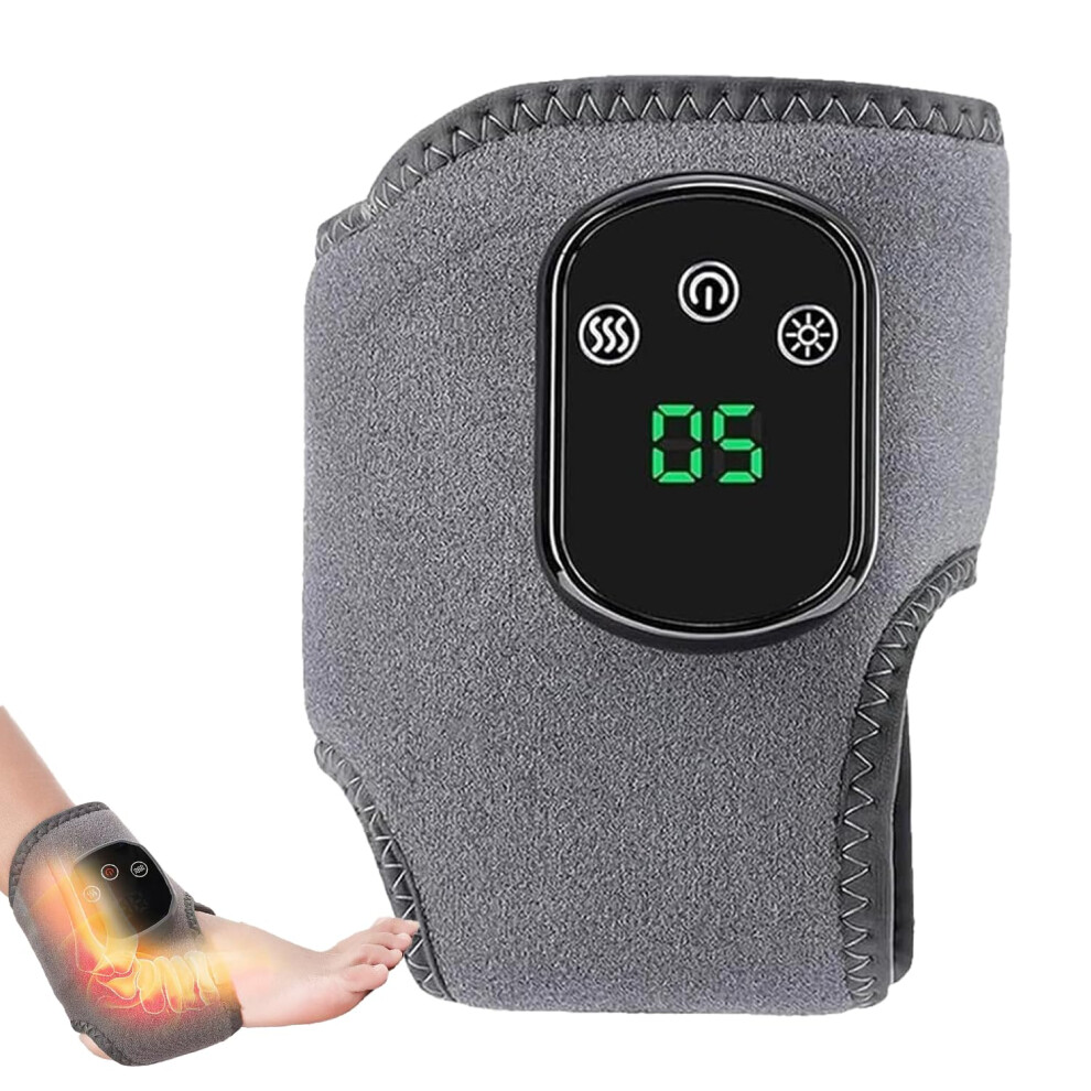 Heated Foot and Ankle Massager with Vibration, Triple Massage and 4Level Heat for Plantar Fasciitis
