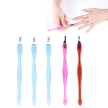 Stainless Steel Cuticle Cutter Set Pack of 5 with Precise Trimming for Manicure and Pedicure