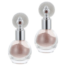 2pcs Body Glitter Spray with Elegant Shimmer Highlighter for Face and Body Parties Weddings