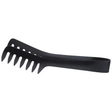 Stainless Steel Pasta Tongs with Firm Grip and Mirror Finish, Heat Resistant Spaghetti Server for Kitchen