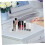 2pcs MultiGrid Lipstick Organizer Set for Desktop Makeup Storage and Dressing Table 5