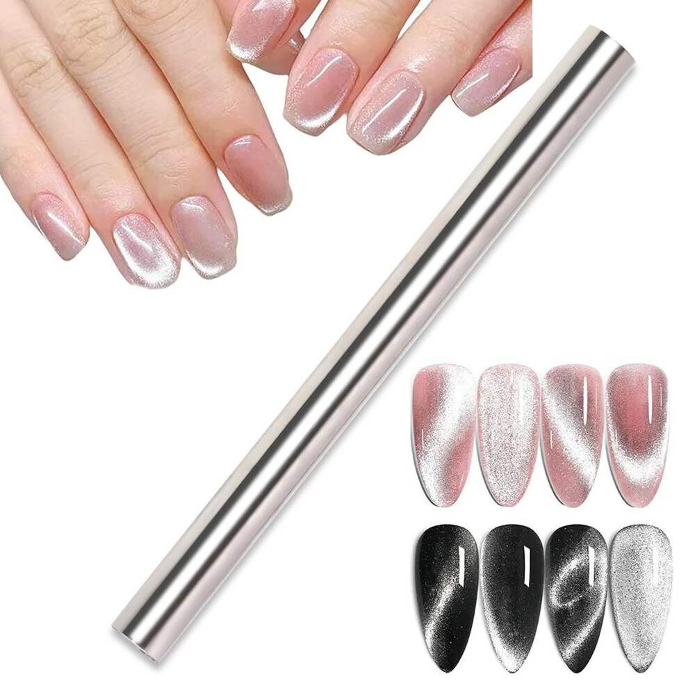 DualEnded Cat Eye Nail Magnet Stick for Precision Nail Art and Strong Cat Eye Gel Effects
