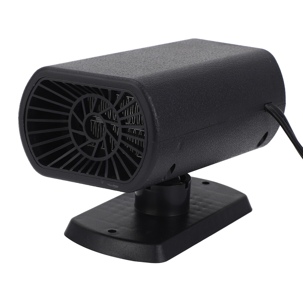 200W 12V Car Heater Fan Fast Defrost Defogger Black 3311383530136