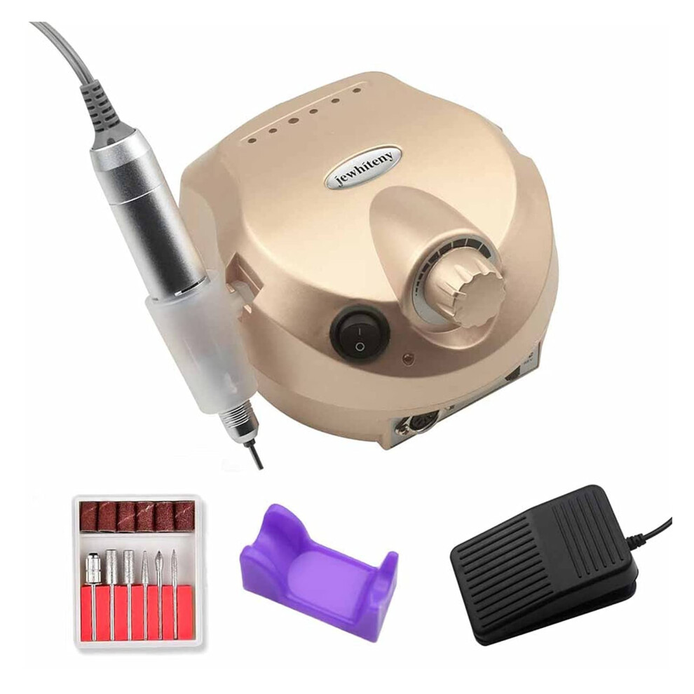 Electric Nail Drill 35000RPM Professional Kit for Acrylic Gel Nails Manicure Pedicure