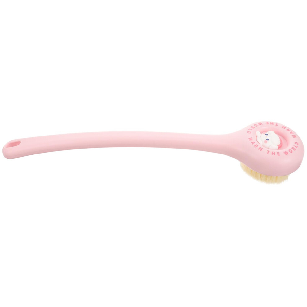 Back Scrubber with Long Handle and Soft Bristles for Gentle Exfoliation and Easy Reach in Shower