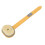 Long Handle Bath Brush with Soft Bristles, Removable Head, Yellow 14