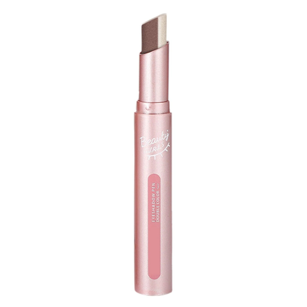 Waterproof Eyeshadow Stick with Sharpener, Creamy LongLasting Metallic Eye Crayon