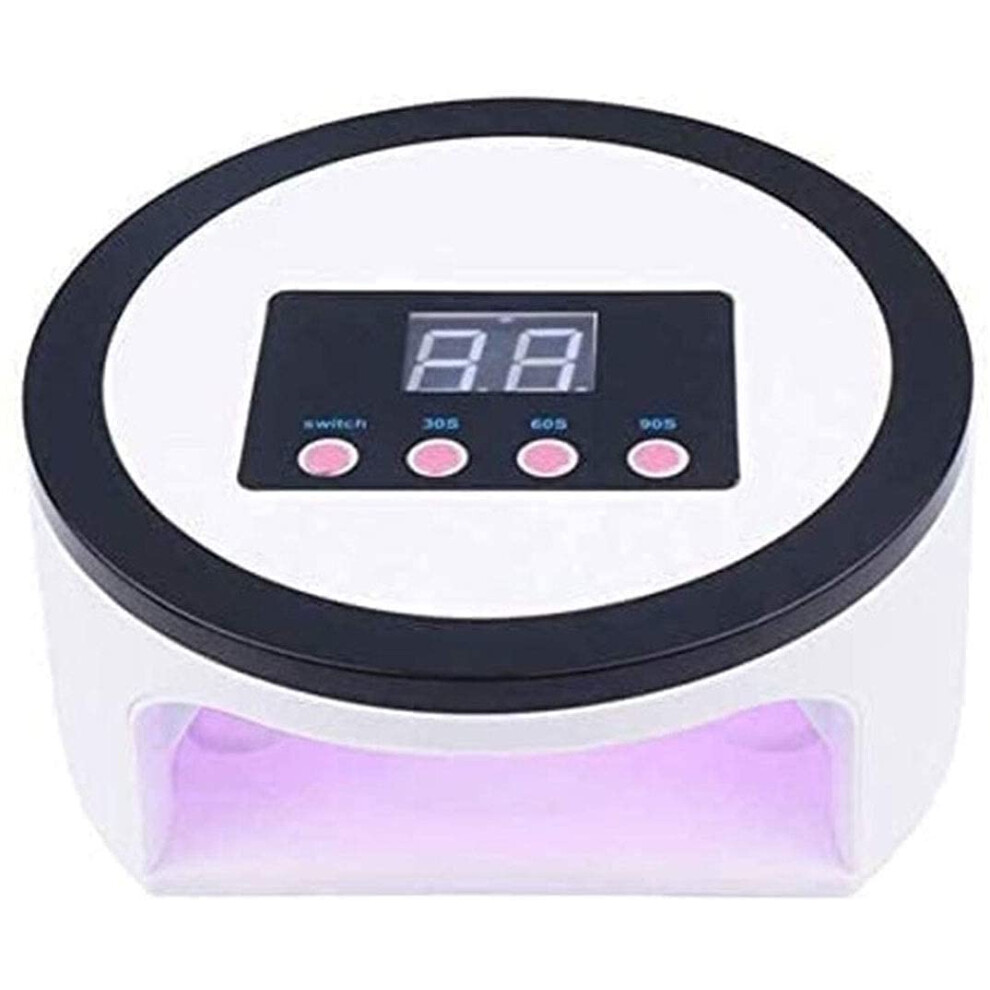 135W LED Nail Lamp for Gel Polish â Fast Curing with 3 Timer Settings, Auto Sensor, LCD Screen