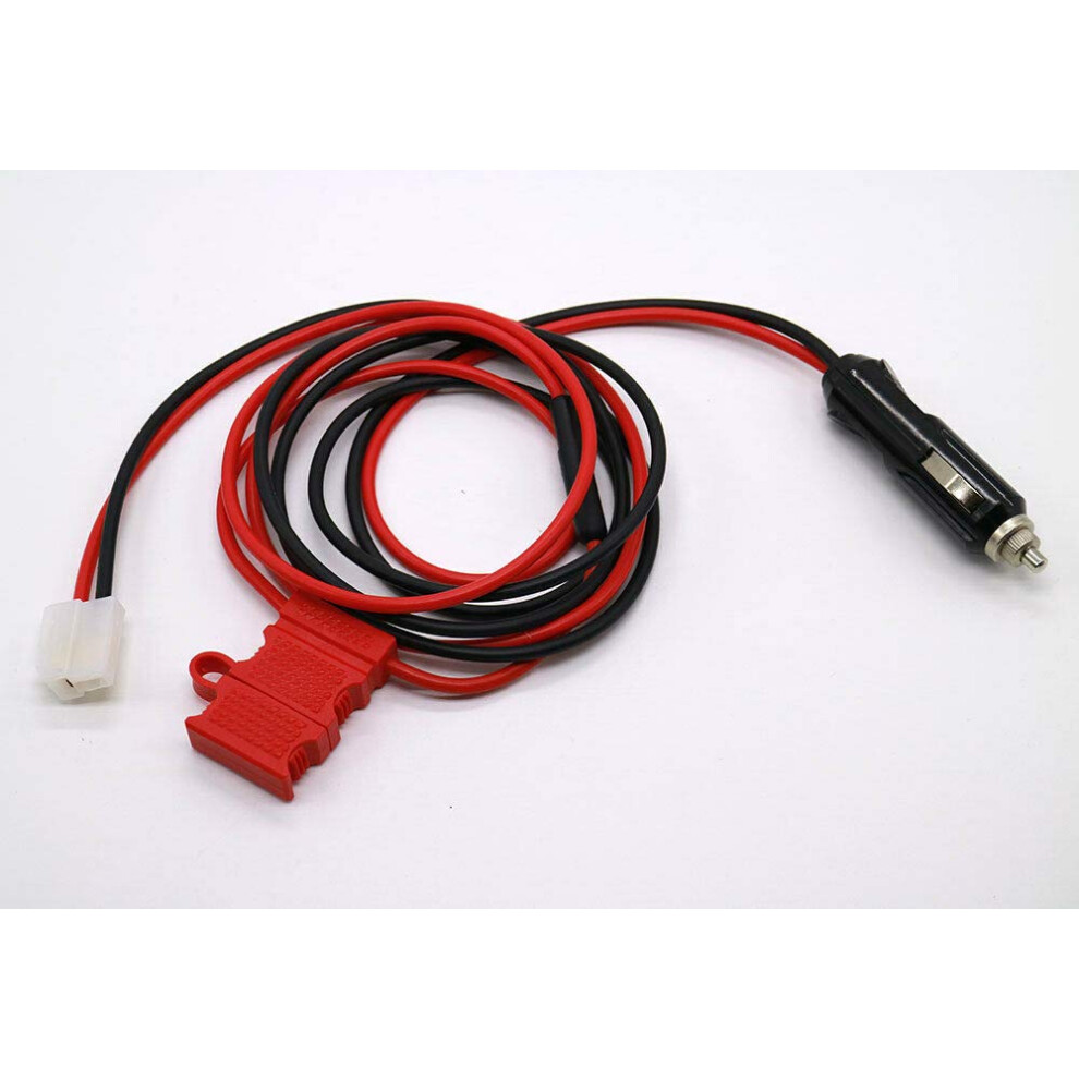 12V Cigarette Lighter Power Cable With Tshape Connector For Kenwood Icom Yaesu Mobile Radio 9092120546910