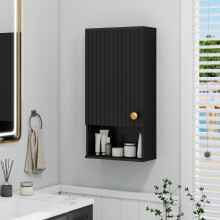Wall Mounted Bathroom Cabinet Wooden Cupboard