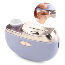 Electric Nail Clipper 3in1 Nail Care Trimmer with LED Light for Baby Adult Senior USB Rechargeable