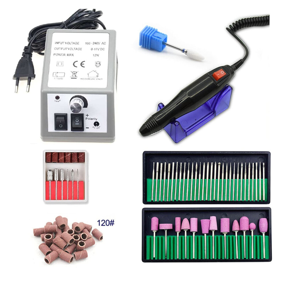 Electric Nail Drill 30035000RPM Professional for Manicure Pedicure Acrylic Gel Nails Low Noise