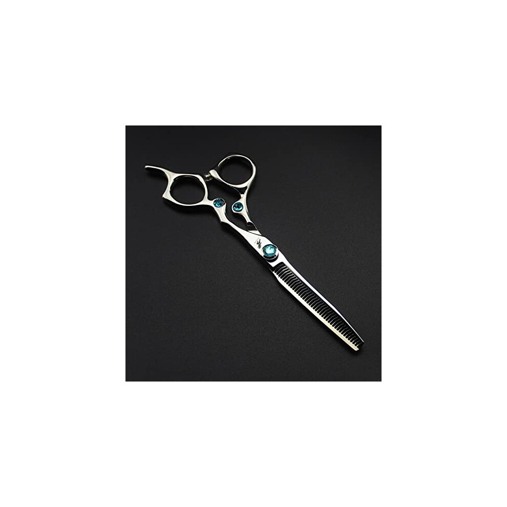 6 Inch Stainless Steel Hair Cutting Scissors with Ergonomic EasyGrip Handle for Salon and Home
