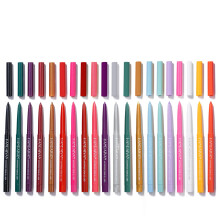Gel Eyeliner Pencil Set 20 Colors Waterproof SmudgeProof Long Lasting Pigmented Eye Makeup