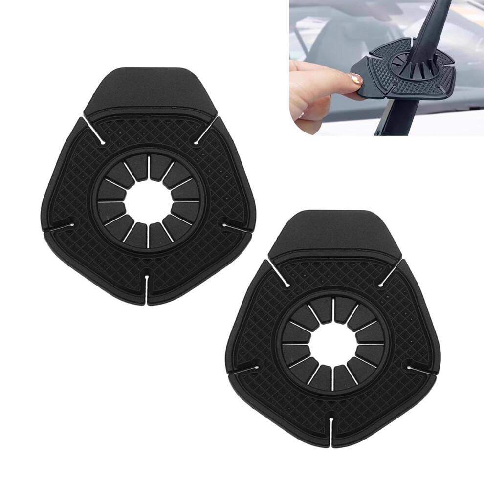 2Pcs Universal Silicone Wiper Arm Hole Cover, Weatherproof Pivot Guards For Car Suv Truck 9113335831483