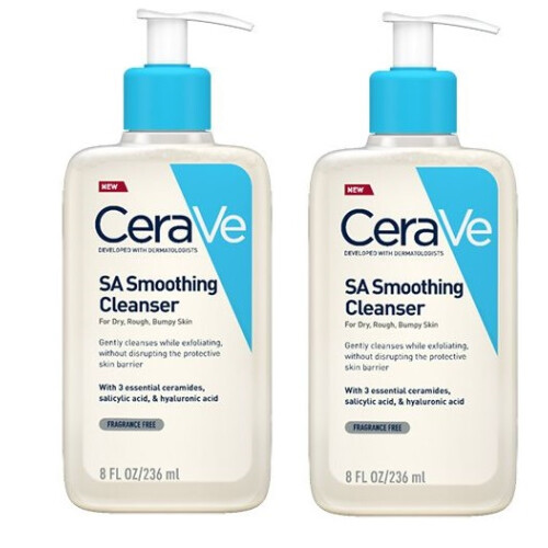 CeraVe CeraVe SA Smoothing Cleanser 236ml x 2