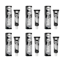 RefectoCil Lash And Brow Tint Pure Black 15ml x6
