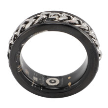 Anillo inteligente 20mAh plateado 13mm ID 22.4mm/0.88in