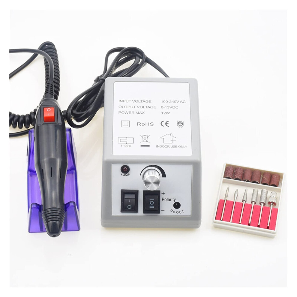 Electric Nail Drill 35000 RPM Speed Low Noise Nail File Kit for Acrylic Nails and Salon Use