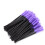 Disposable Eyelash Brushes 50pcs Silicone Mascara Wands for Precise Lash Application Purple 1