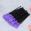 Disposable Eyelash Brushes 50pcs Silicone Mascara Wands for Precise Lash Application Purple 2