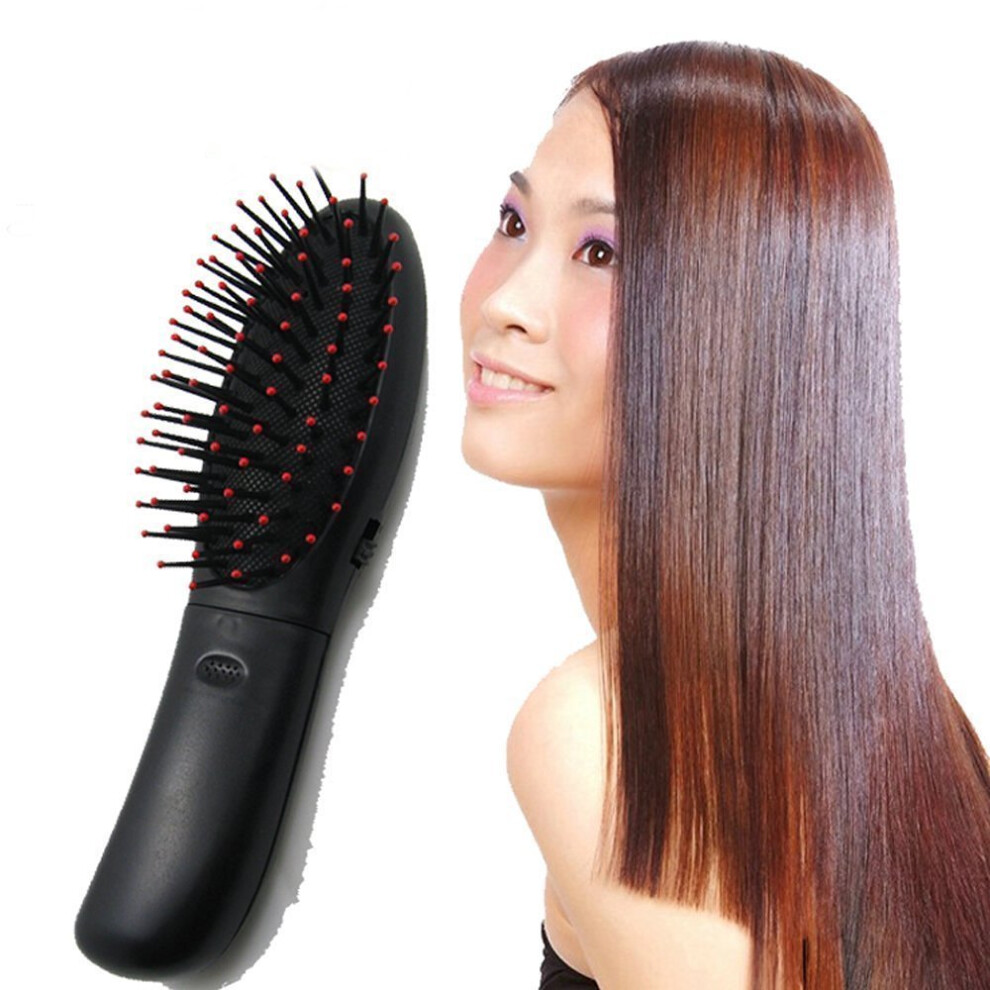 Electric Scalp Massager with 8500 RPM Vibration, Rechargeable Hair Brush for Women Wet Dry Use, Black