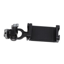 Adattatore support per cellulare in lega di alluminio con attacco a cold shoe, rotazione a 360