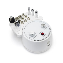 Professional 3 in 1 Diamond Microdermabrasion Facial Steamer Vacuum NanoMist Hydration ETNF108