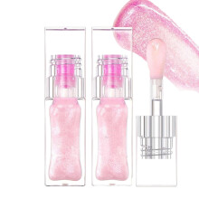 Color Changing Lip Oil with Custom Tint and LongLasting Hydration, Cotton Candy Scent, 2 Pack