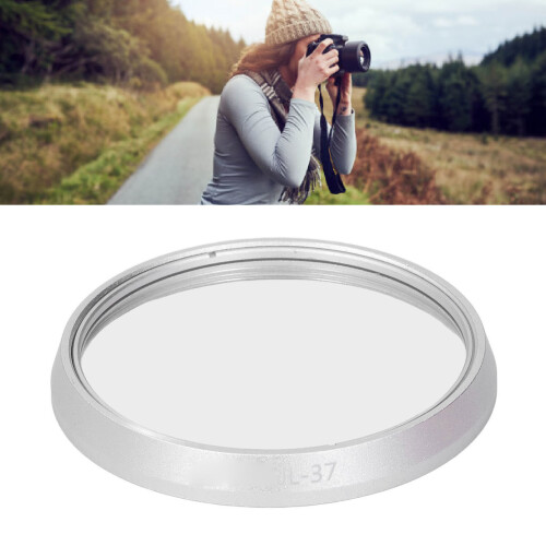 MCUV X100VI UV Filter 99% Transmittanz Silber